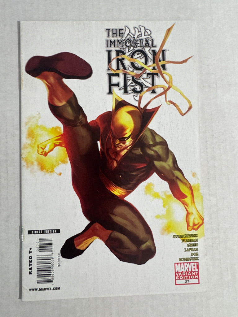 IMMORTAL IRON FIST #27 VF- Djurdjevic Variant