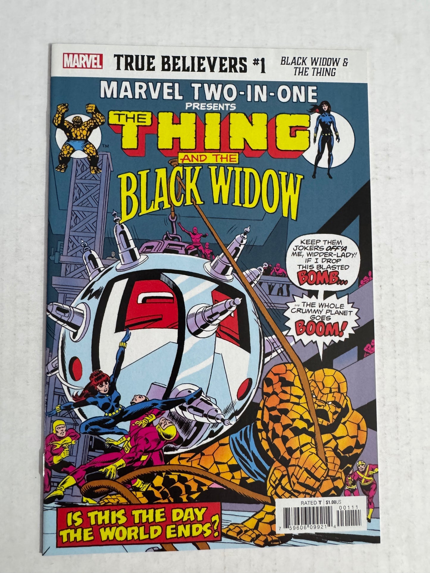 MARVEL TWO-IN-ONE #10 NM True Believers Variant