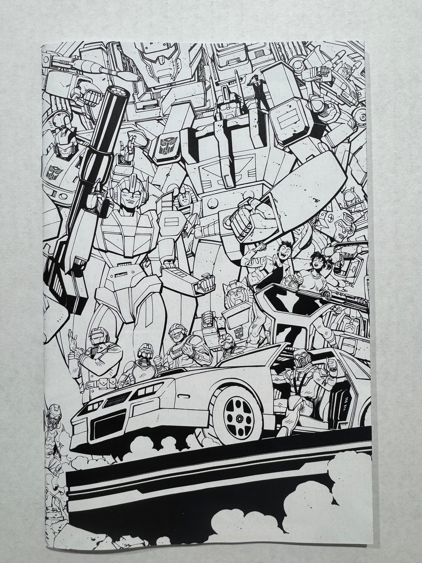 MASK #1 NM B/W Energon Connecting Variant