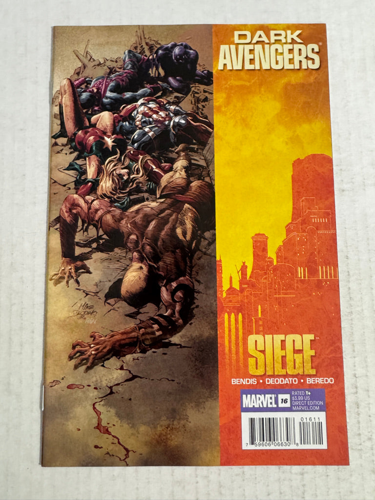 DARK AVENGERS #16 Mike Deodato Jr Cover