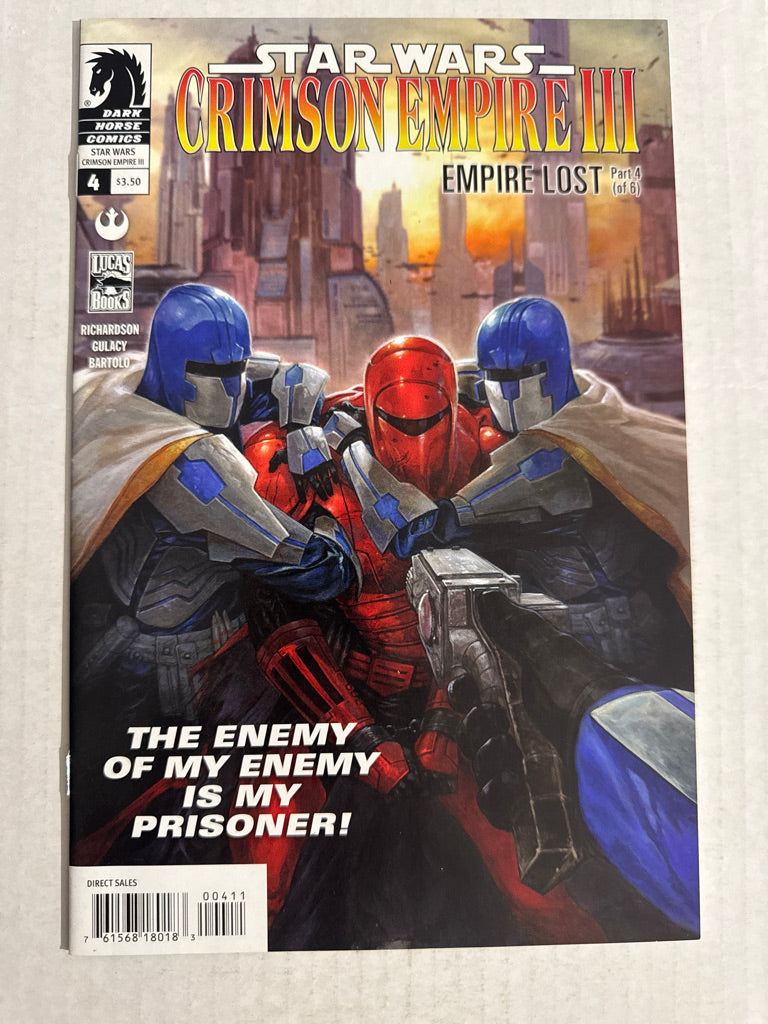 Star Wars CRIMSON EMPIRE Empire Lost III #4 NM-