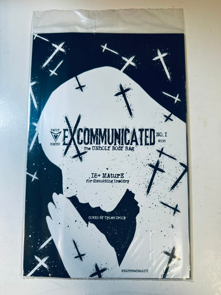 EXCOMMUNICATED #1 NM Cover G Tyler Crook Extreme Unholy Black Bag Variant