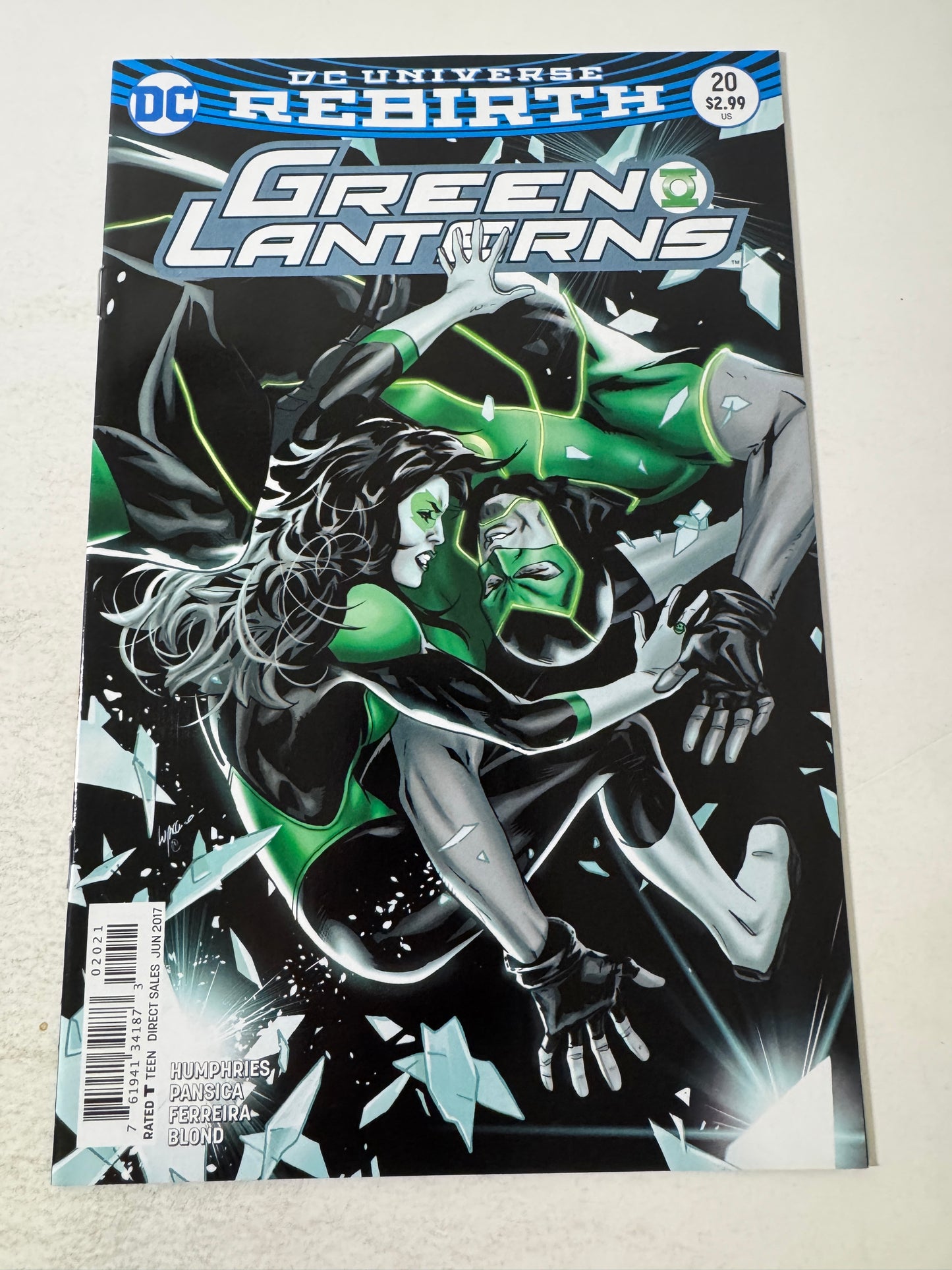 GREEN LANTERNS #20 NM Lupacchino Variant