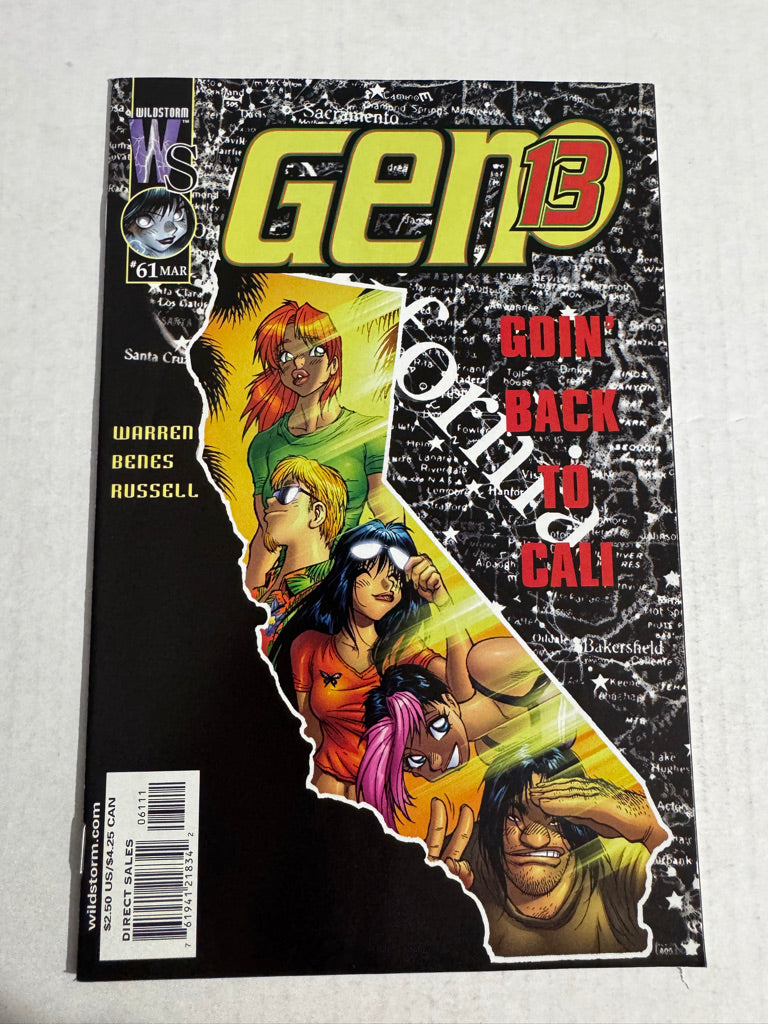 GEN 13 #61 Vol 2 NM Adam Warren Cover