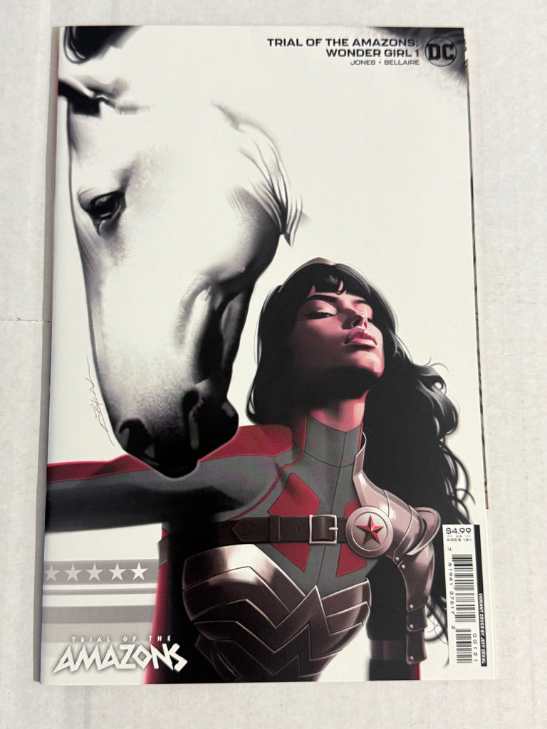 TRIAL OF THE AMAZONS WONDER GIRL #1 NM Jeff Dekal Variant