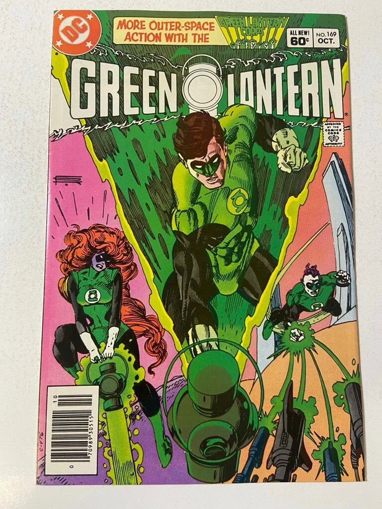 GREEN LANTERN #169 VF NEWSSTAND
