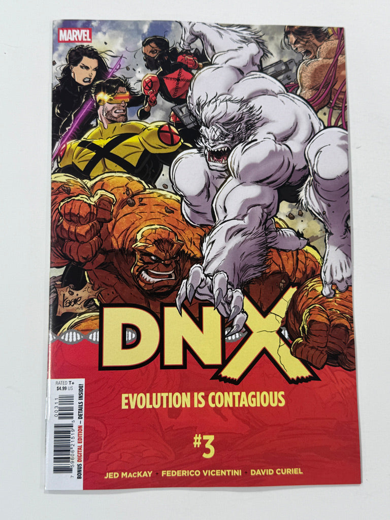 DNX #3 NM Kaare Andrews Cover