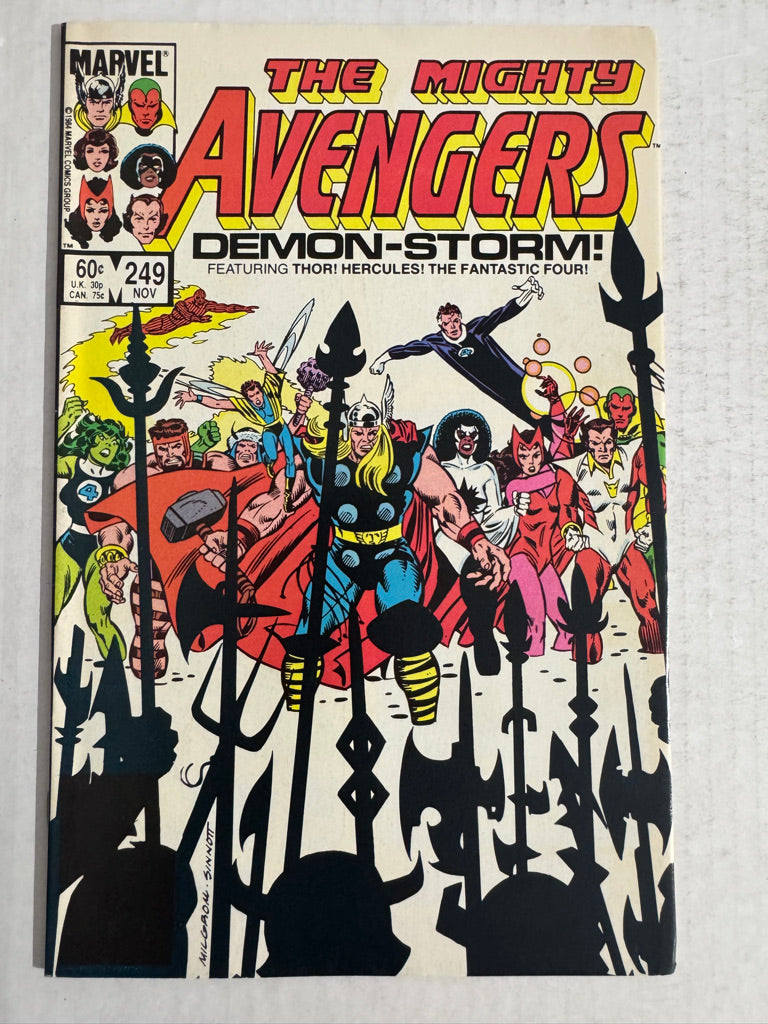 AVENGERS #249 NM-