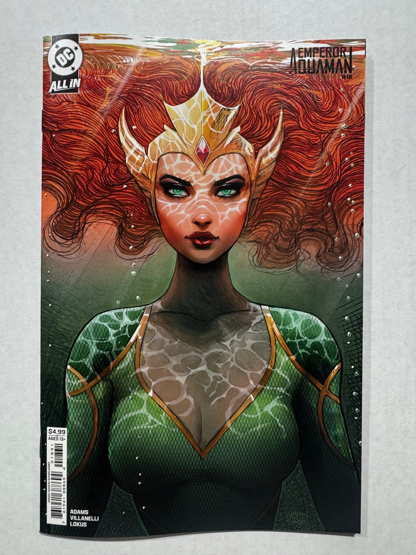 EMPEROR AQUAMAN #19 Szerdy VARIANT