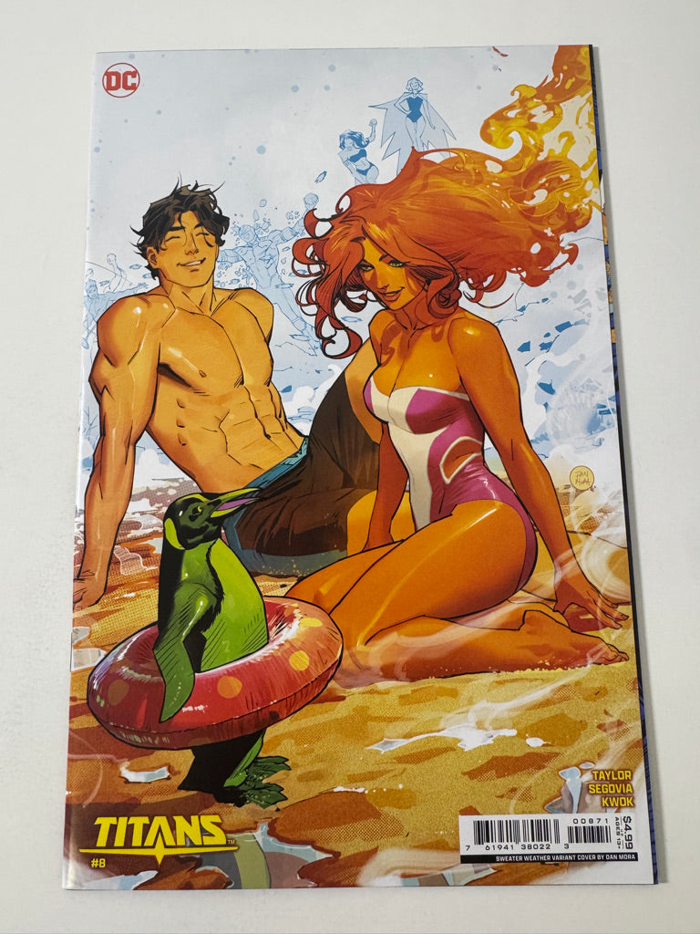 TITANS #8 NM Dan Mora Sweater Weather Variant