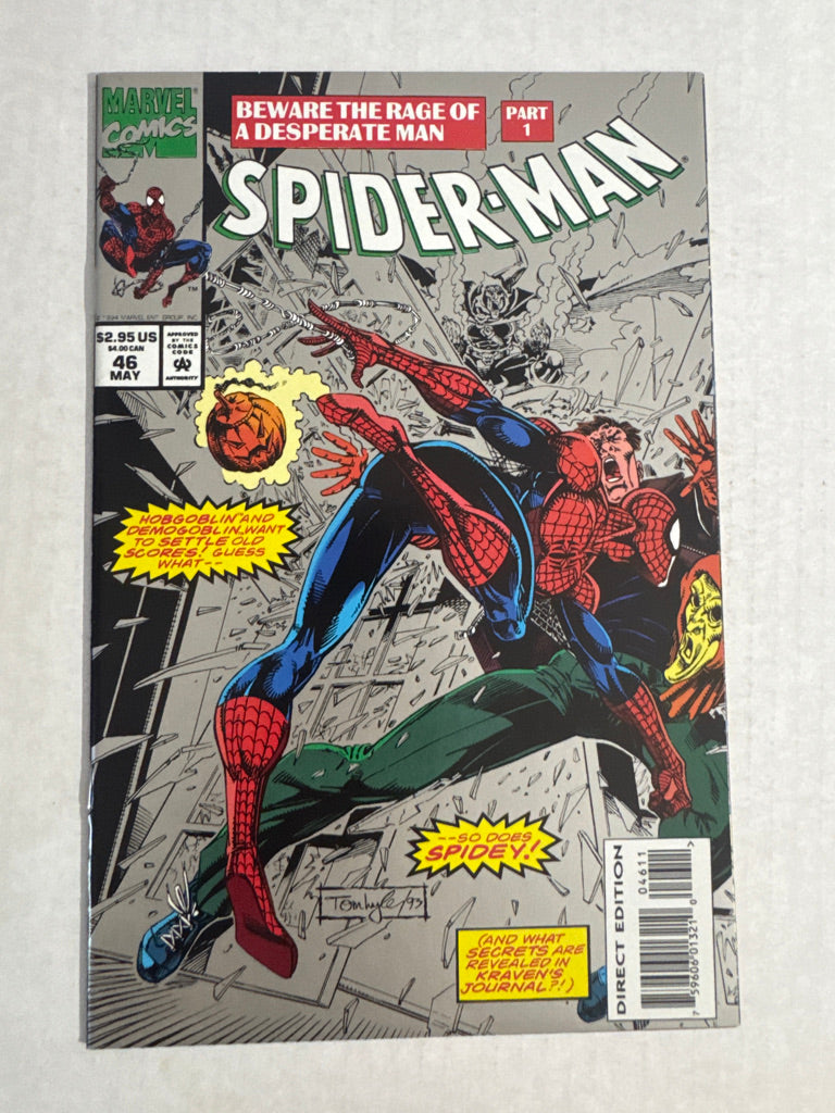 SPIDER-MAN #46 NM not sealed w/ Card insert
