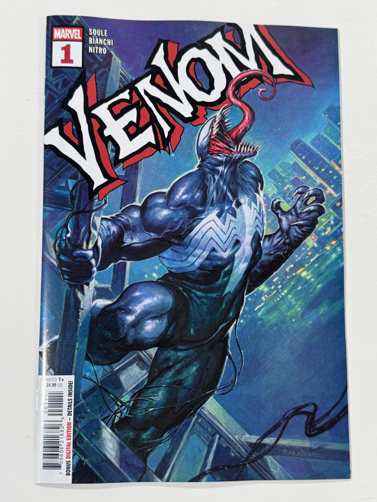 VENOM #1 Vol 7 NM Paratore Cover