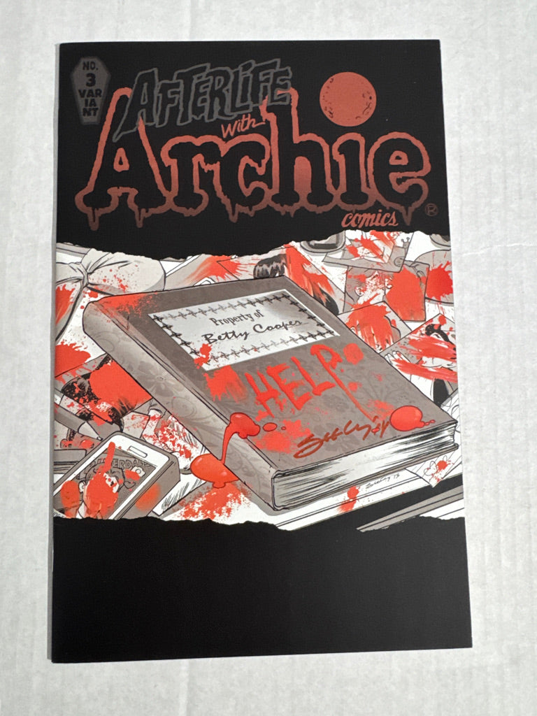 AFTERLIFE WITH ARCHIE #3 NM- Tim Seeley Variant SIGNED