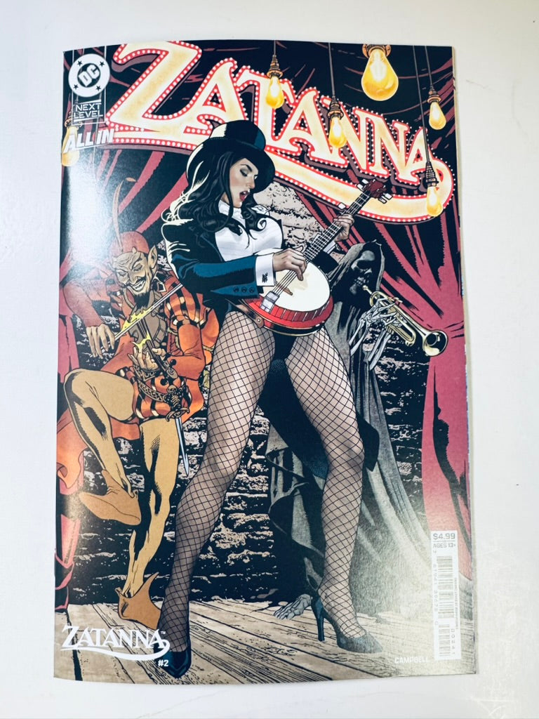 ZATANNA #2 NM Cover D Adam Hughes Variant