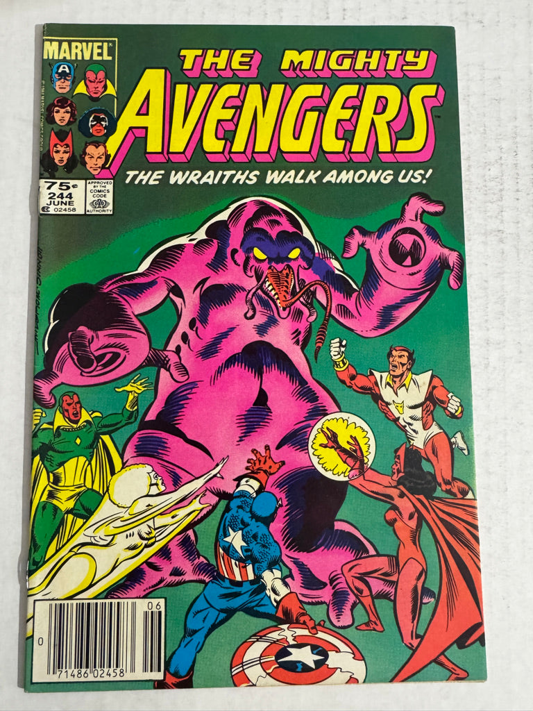 AVENGERS #244 VF CANADIAN PRICE VARIANT