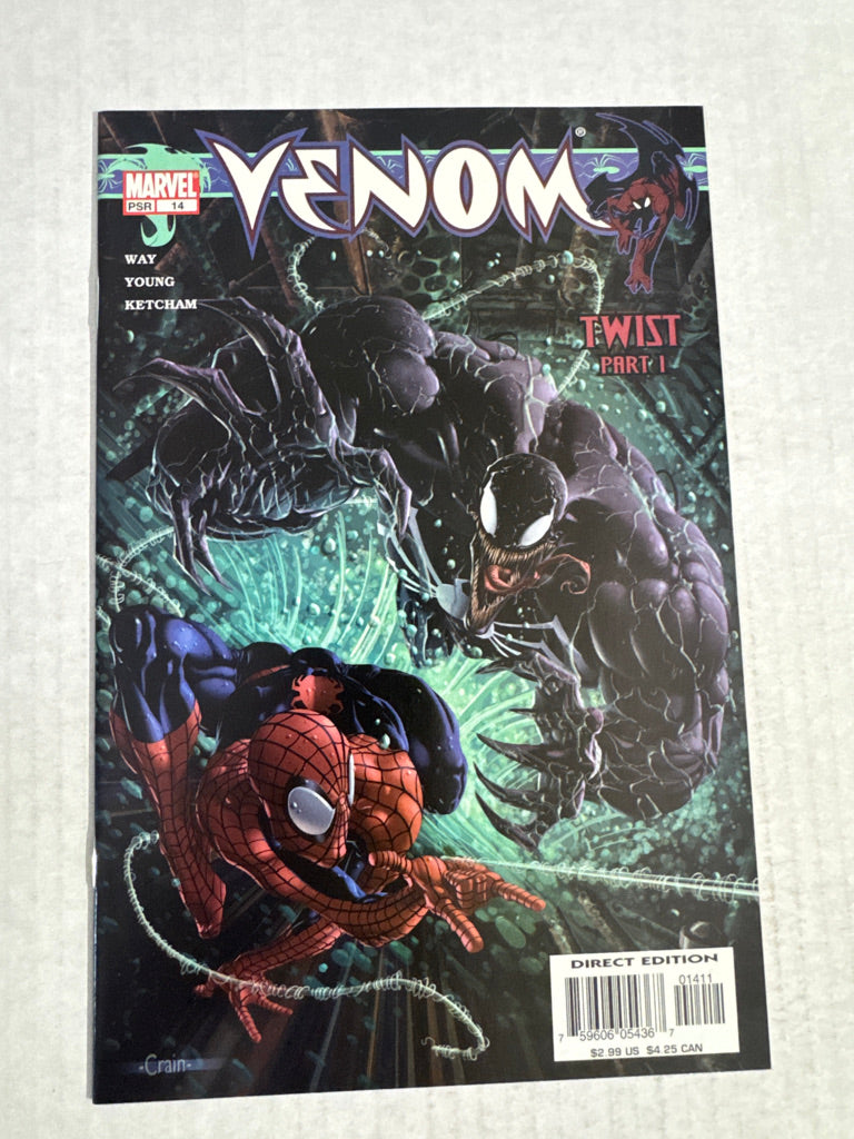 VENOM #14 NM Clayton Crain Cover