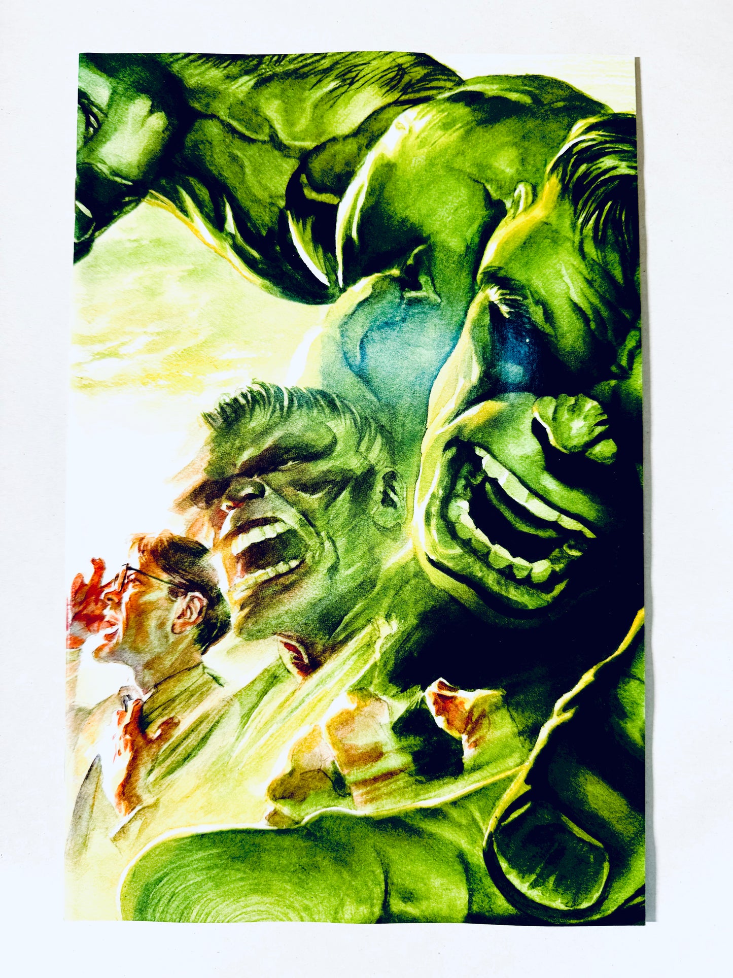INFERNAL HULK #8 NM Alex Ross Marvel Dimensions Virgin Variant