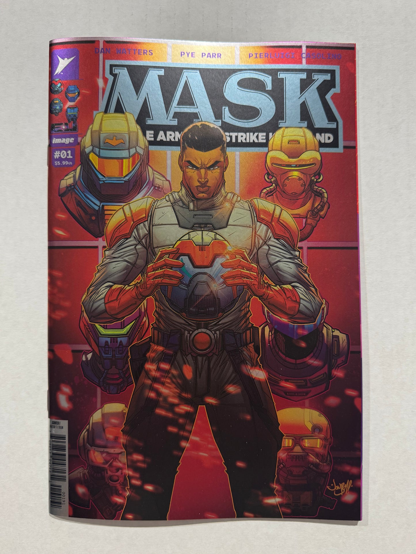MASK #1 NM 1:100 Foil Jonboy Meyers Variant