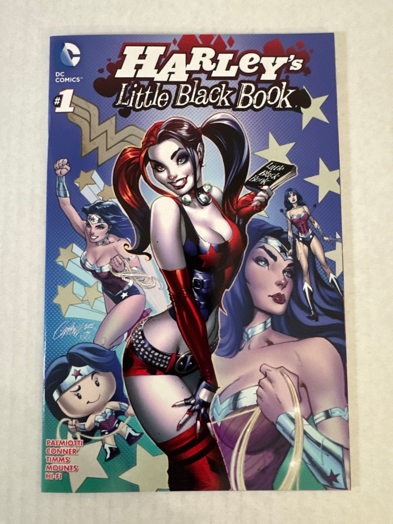 HARLEY'S LITTLE BLACK BOOK #1 NM J Scott Campbell Cover