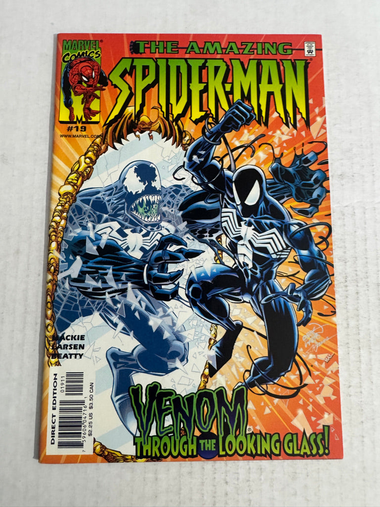 AMAZING SPIDER-MAN #19 Vol 2 NM- Erik Larsen Cover