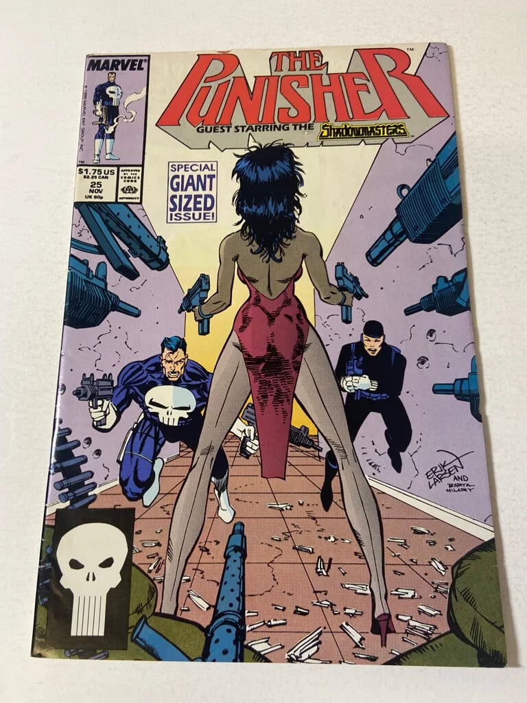 PUNISHER #25 Vol 2 NM- Erik Larsen Cover