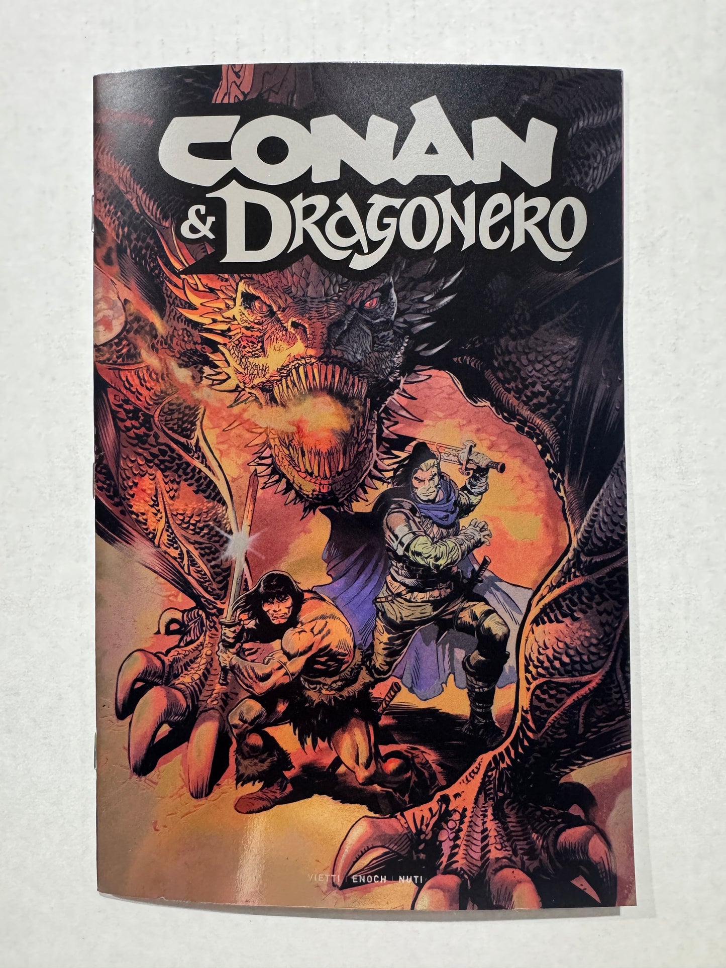CONAN & DRAGONERO #2 NM Foil Variant