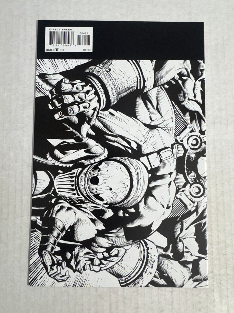 BATMAN THE DARK KNIGHT #6 Vol 2 NM 1:25 David Finch B/W Variant