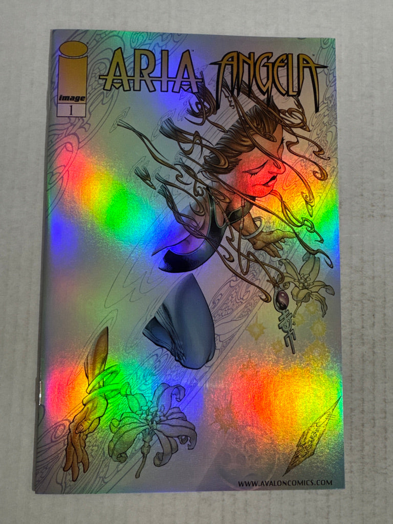 ARIA ANGELA #1 NM Joe Quesada Holofoil Variant