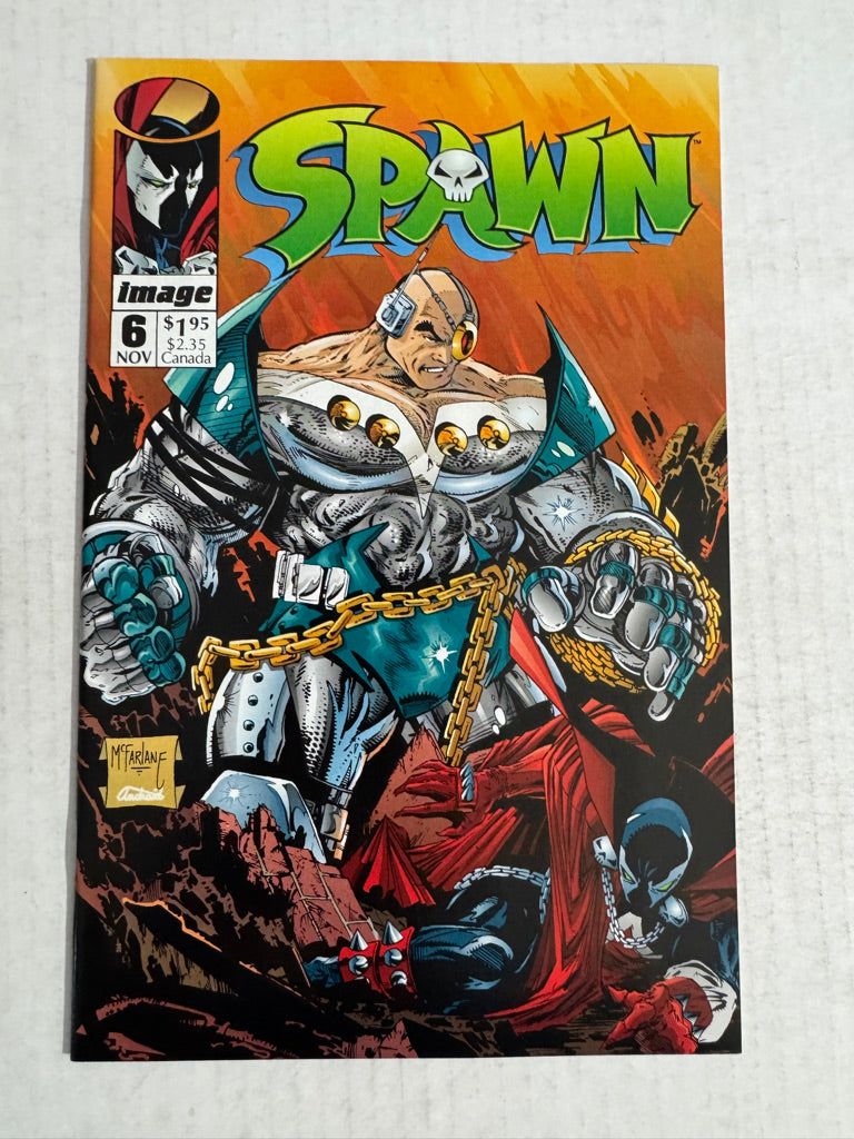 SPAWN #6 NM Todd McFarlane Cover 1ST APPEARANCE