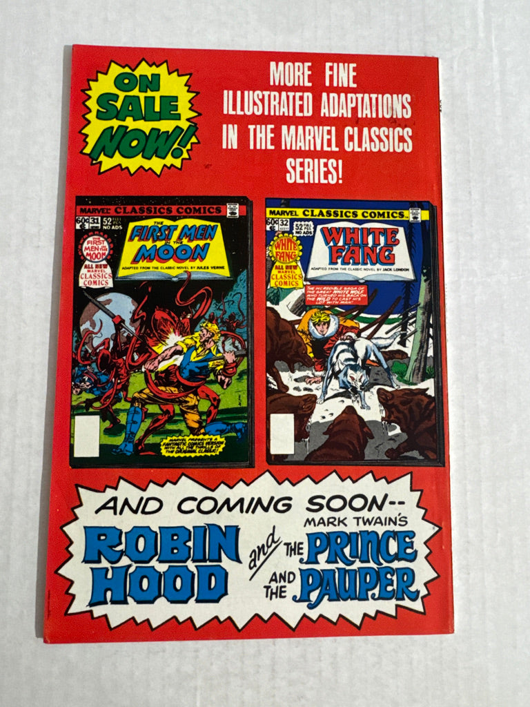 MARVEL CLASSICS COMICS White Fang #32