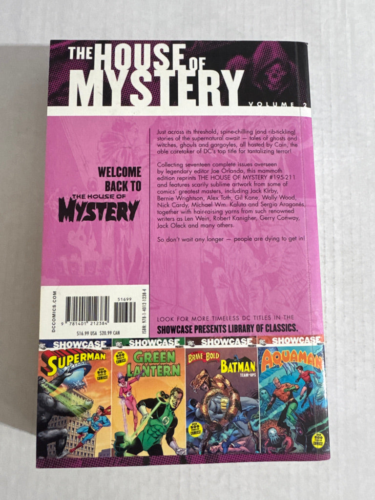 SHOWCASE PRESENTS THE HOUSE OF MYSTERY Vol 2 TPB VF+ OOP