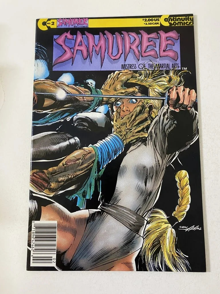 SAMUREE #2 NM NEWSSTAND Neal Adams Cover