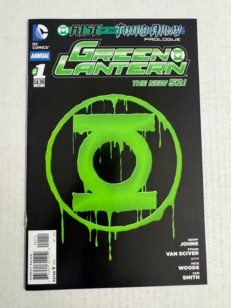 GREEN LANTERN ANNUAL #1 2012 NM- 1ST APPEARANCE