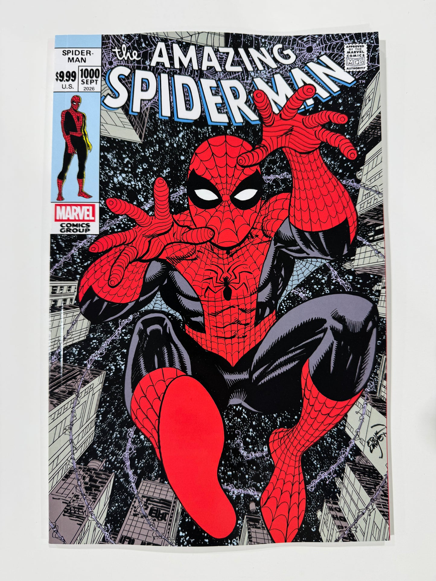AMAZING SPIDER-MAN #1000 NM 1:25 Erik Larsen Variant