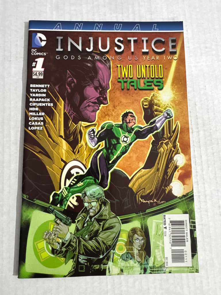 INJUSTICE Gods Among Us Year Two ANNUAL #1 NM-