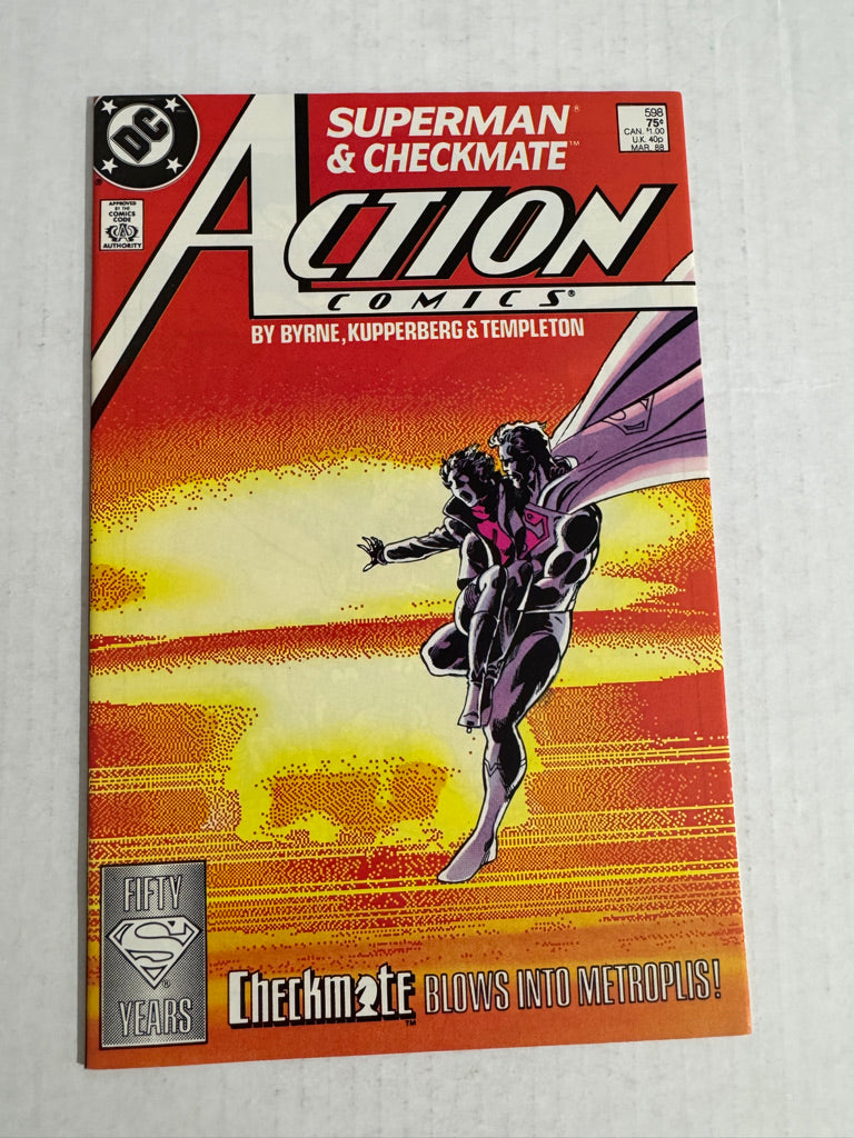 ACTION COMICS #598 NM John Byrne Cover 1ST APPEARANCE