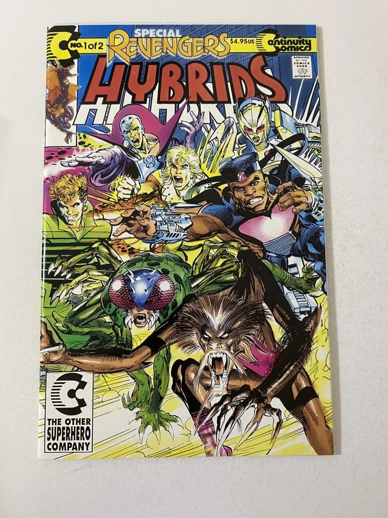 HYBRIDS REVENGERS SPECIAL #1 NM Neal Adams Cover