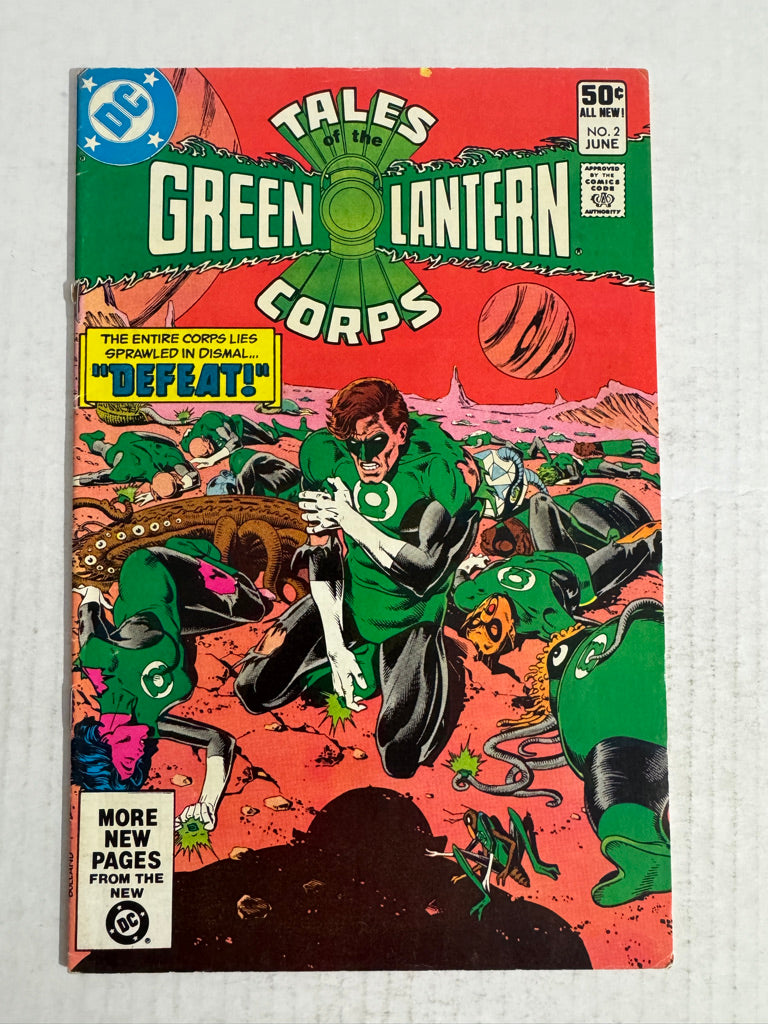 TALES OF THE GREEN LANTERN CORPS #2 FN/VF Brian Bolland Cover 1ST APPEARANCE