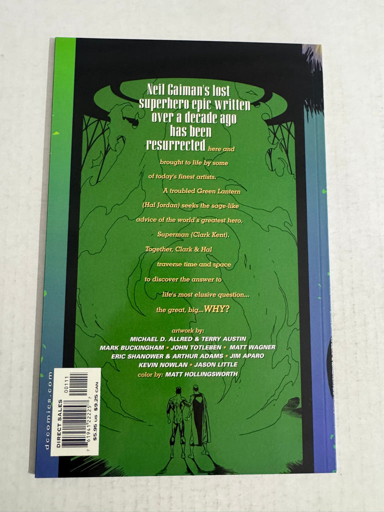 GREEN LANTERN SUPERMAN LEGEND OF THE GREEN FLAME NM Frank Miller Cover