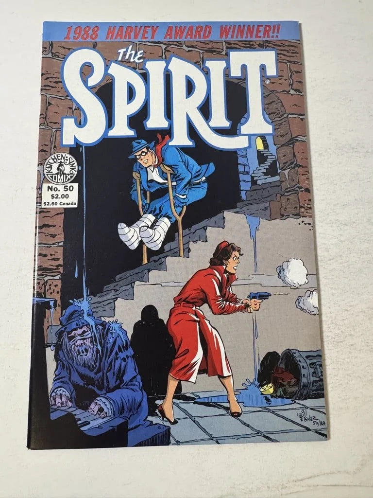THE SPIRIT #50 VF (Kitchen Sink)