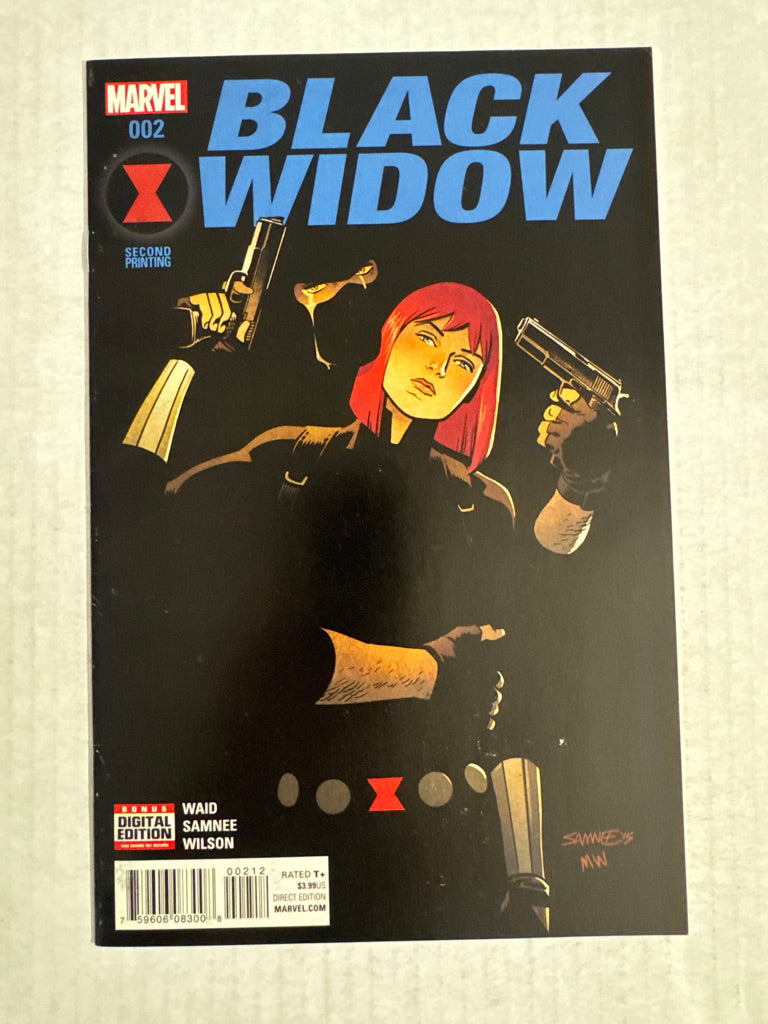 BLACK WIDOW #2 Vol 6 VF/NM 2nd Print Variant 1ST APPEARANCE