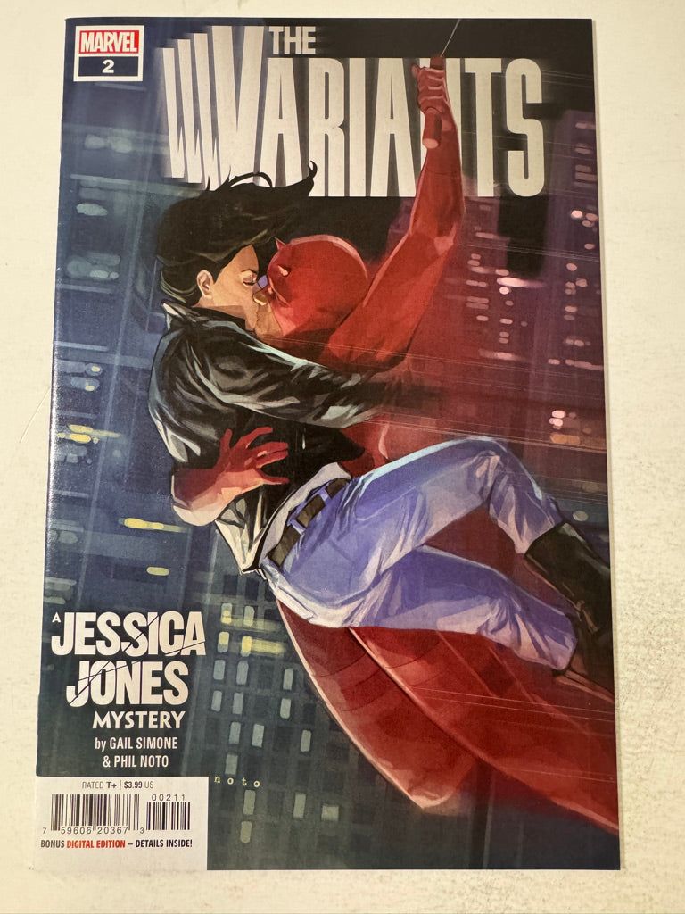 THE VARIANTS A Jessica Jones Mystery #2 NM Phil Noto Cover