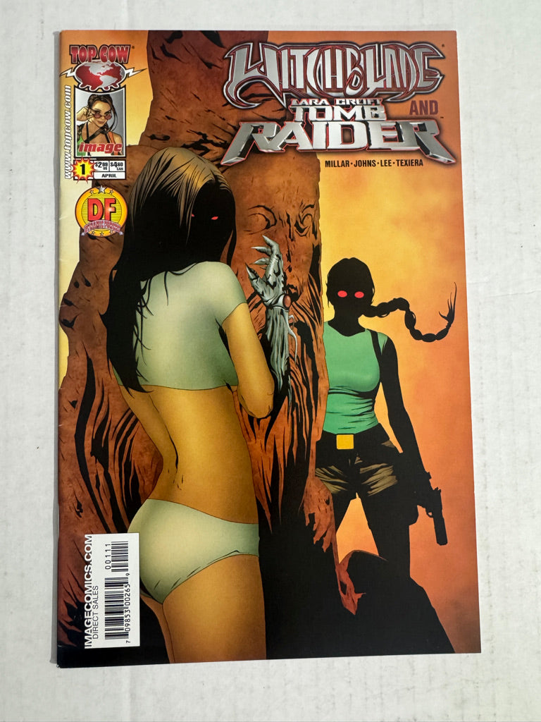 WITCHBLADE TOMB RAIDER #1 VF+ Jae Lee Variant