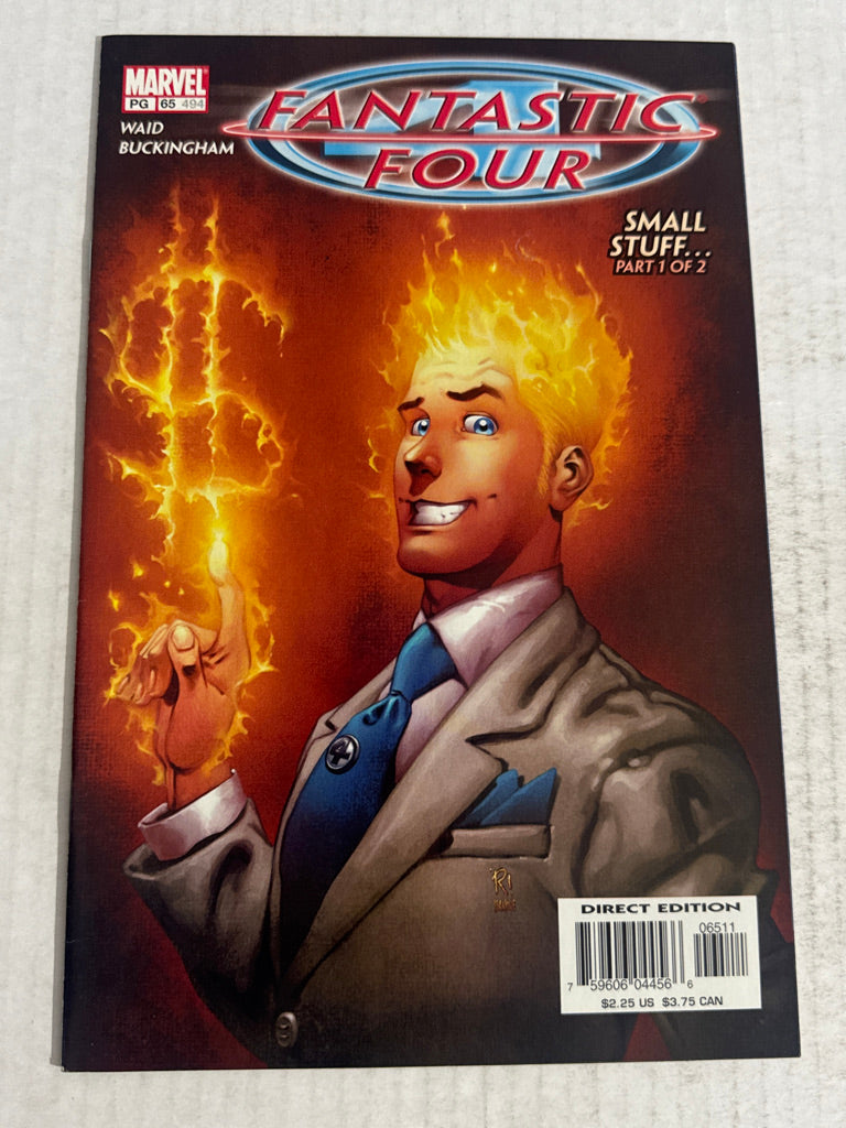 FANTASTIC FOUR #65 Vol 3 NM- Mike Wieringo Cover
