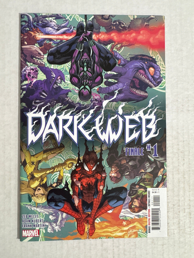 DARK WEB FINALE #1 NM Adam Kubert Cover