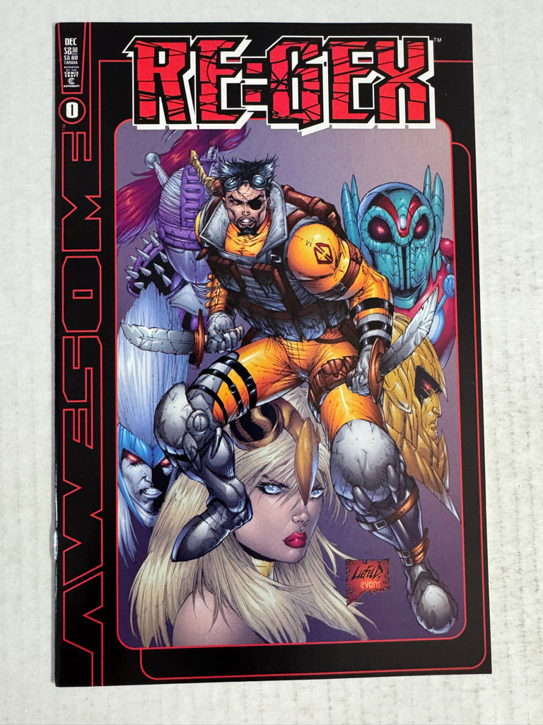 RE-GEX #0 NM- Rob Liefeld Cover