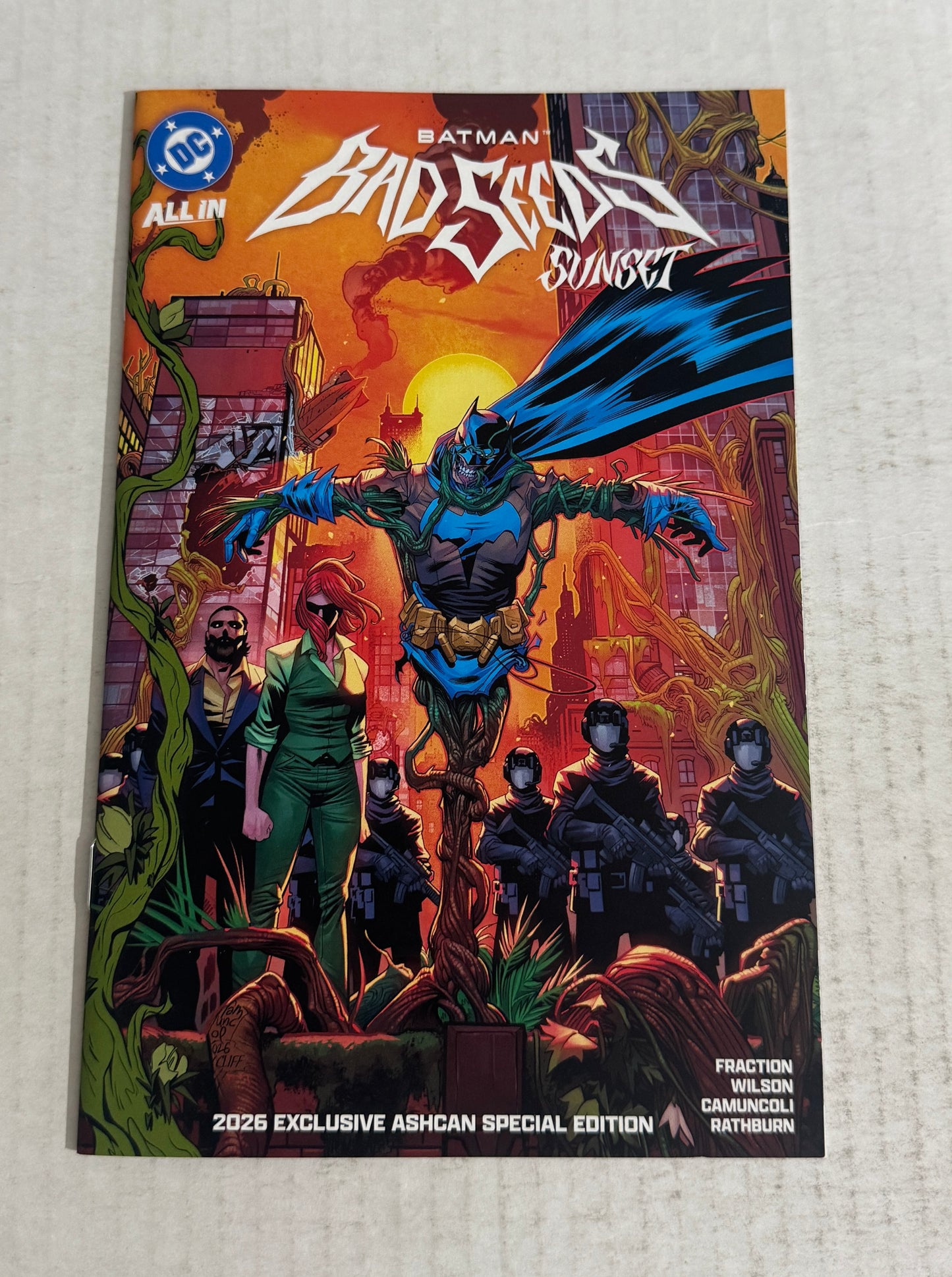 BATMAN BAD SEEDS SUNSET ASHCAN NM