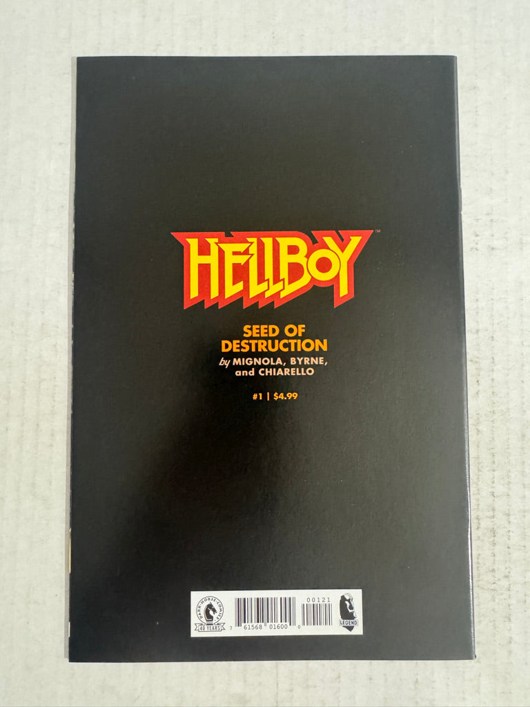 HELLBOY: SEED OF DESTRUCTION #1 NM- Facsimile Edition 1:25 Mike Mignola Variant