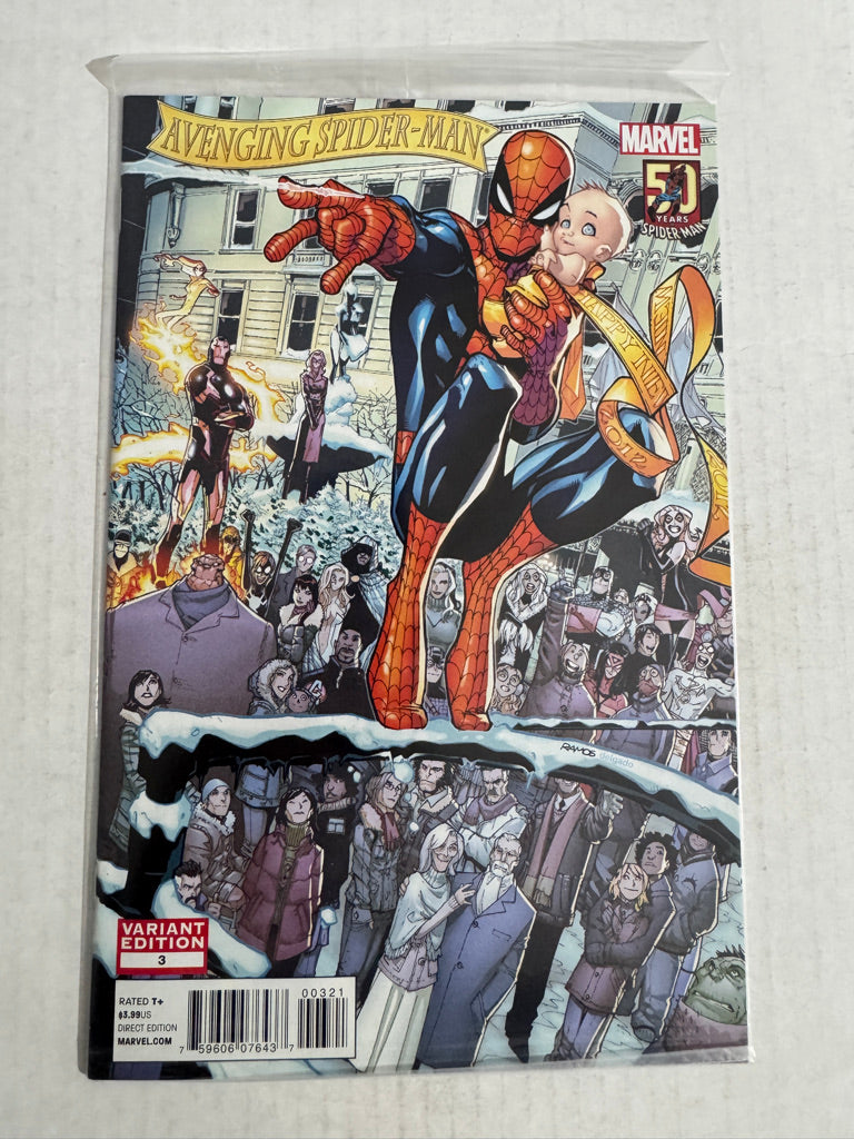 AVENGING SPIDER-MAN #3 NM 1:25 Humberto Ramos Variant