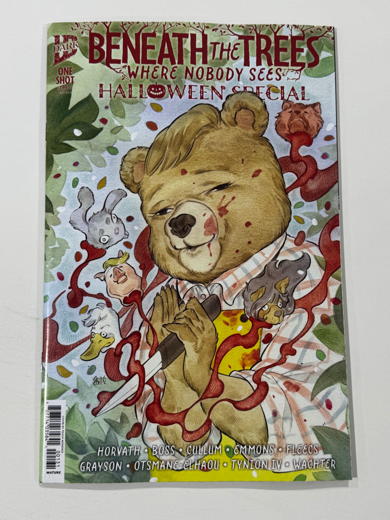 BENEATH THE TREES WHERE NOBODY SEES HALLOWEEN SPECIAL NM Peach Momoko Variant